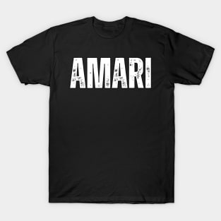 Amari Name Gift Birthday Holiday Anniversary T-Shirt